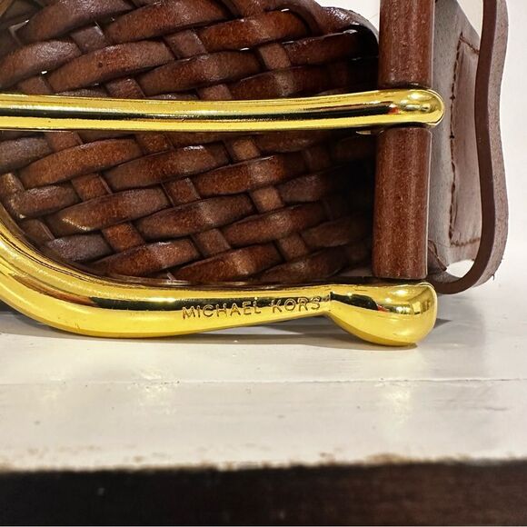 Michael Kors | Braided Leather Belt 40” Excellent condition uni 551359 - Picture 3 of 7